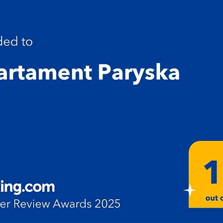 Apartment Paryska *